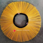 165x550mm Wafer Brushes For Bobcat Road Sweeper Brush Replace