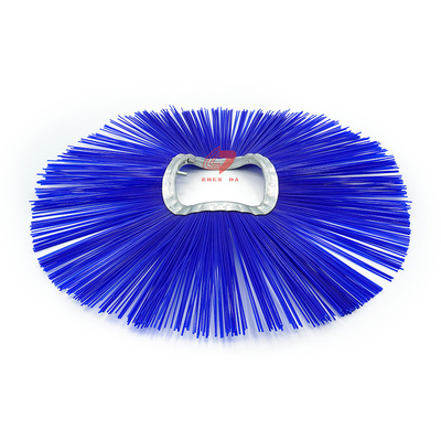 Zhenda Iron Ring Waved Wafer Brush Ring For Road Snow Cleaning