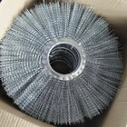 Steel Wire Material Wafer Brush For Snow Cleaning And Road Sweeping